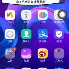 vivo手机在哪设置隐藏应用