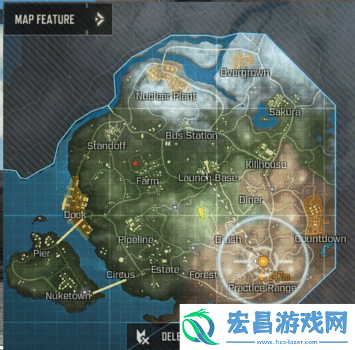 使命召唤15吃鸡模式跳哪里好-最佳落点位置推荐