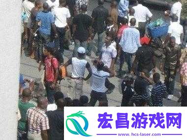 被黑人猛然进入：强烈冲击与震撼