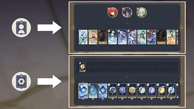 《原神》七圣召唤如何更换牌盒牌背方法