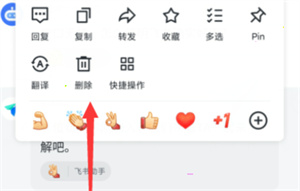 飞书怎么删除聊天记录