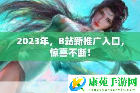 b站推广站入口2023是什么