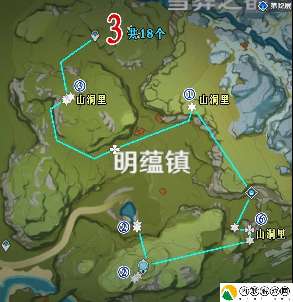 原神夜泊石位置一览
