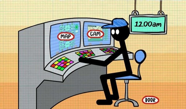 火柴人五夜生存最新版：非常好玩的生存冒险游戏，紧张刺激！