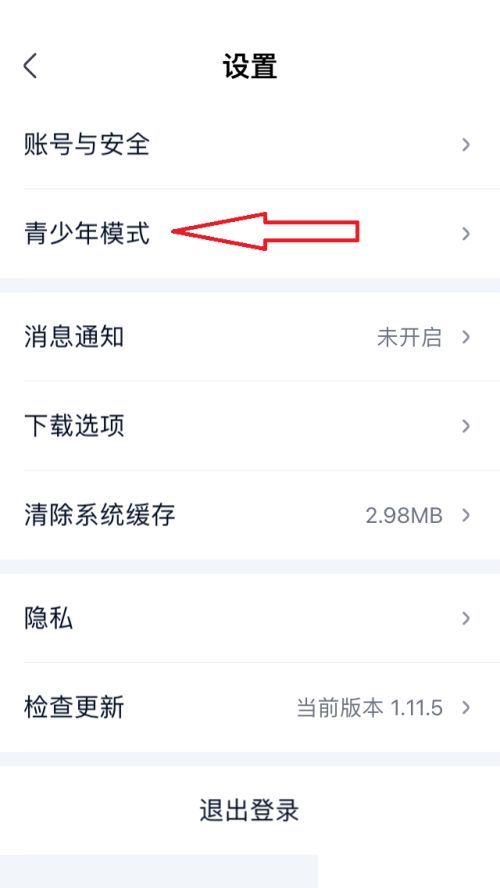 爱奇艺极速版如何打开青少年模式