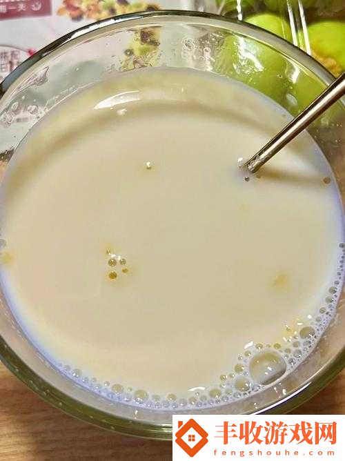 折腾了一个多小时才弄出来的豆浆：来之不易