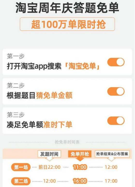 淘宝510免单红包怎么用