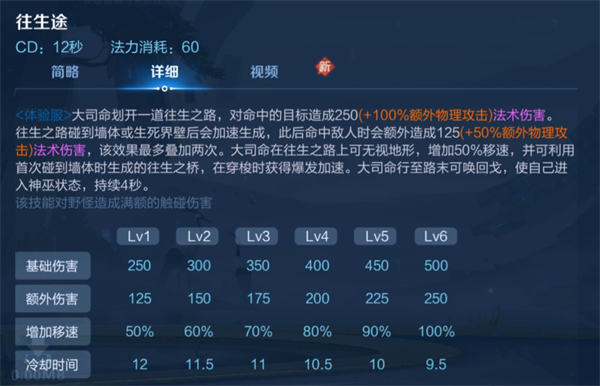 王者荣耀大司命技能介绍