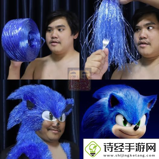 他对索尼克下手了！！泰国低成本COS小哥最新作公布