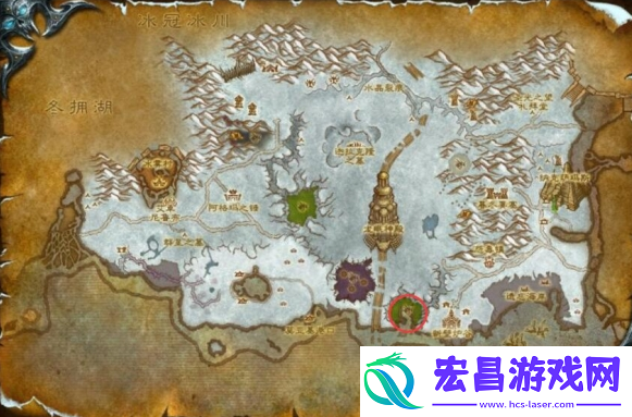 魔兽世界wlk翡翠巨龙圣地在哪