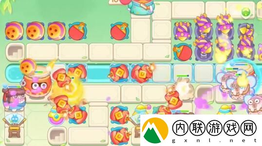 保卫萝卜4梁波波与祝秋秋第6关怎么过