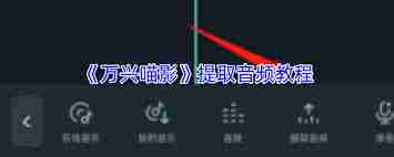 万兴喵影手机版如何提取音频-万兴喵影手机版怎样提取音频