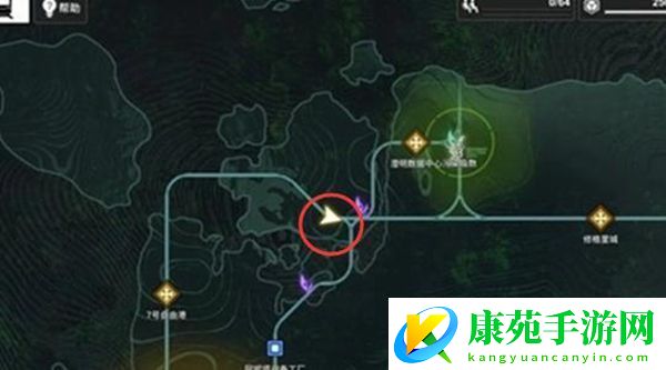雷索纳斯寒潮浮囊体位置介绍